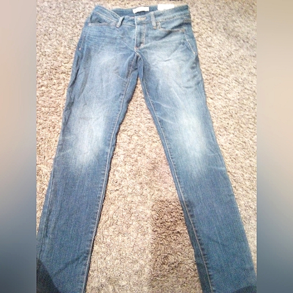 Blue jeggings